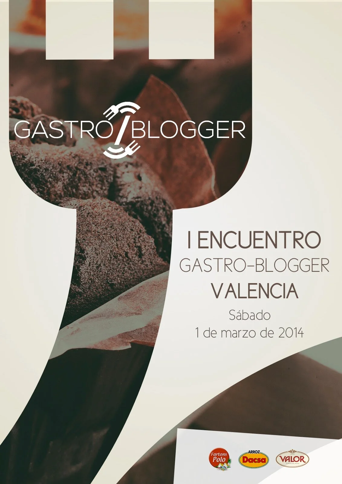 cartel encuentro gastro blogger valencia